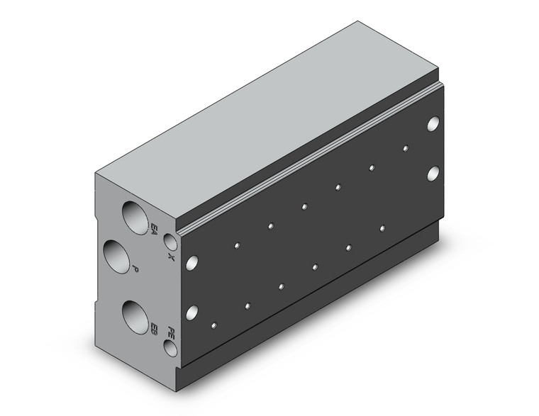 SMC SS5Y3-42-06-01F 4/5 port solenoid valve ss5y manifold
