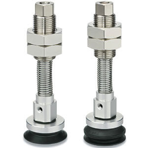 SMC ZP3E-Y32BMNJB10 vacuum pad, zp, zp2, zp3 lateral vacuum inlet w/buffer