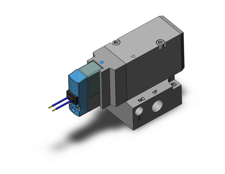 SMC VP544-5H1-02NA 3 port solenoid valve 3 port poppet type valve