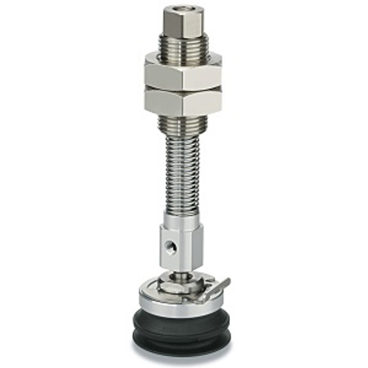SMC ZP3E-TF50BMFJB30 ZP3E Series High Rigidity Vacuum Pad (Vacuum Suction Cup) Bellows Type with Ribs and Groove Ball Joint Type With Buffer