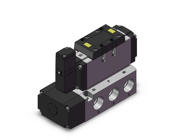 SMC VFR5100-5FZ-06T 4/5 port solenoid valve valve, 5 port solenoid