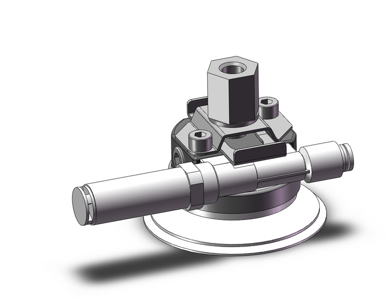 SMC ZHP63UMSD-12C6S vacuum ejector w/pad vacuum pad with ejector