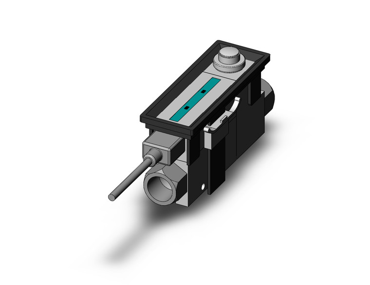 SMC PFM511S-02-1-WV digital flow switch 2-color digital flow switch for air