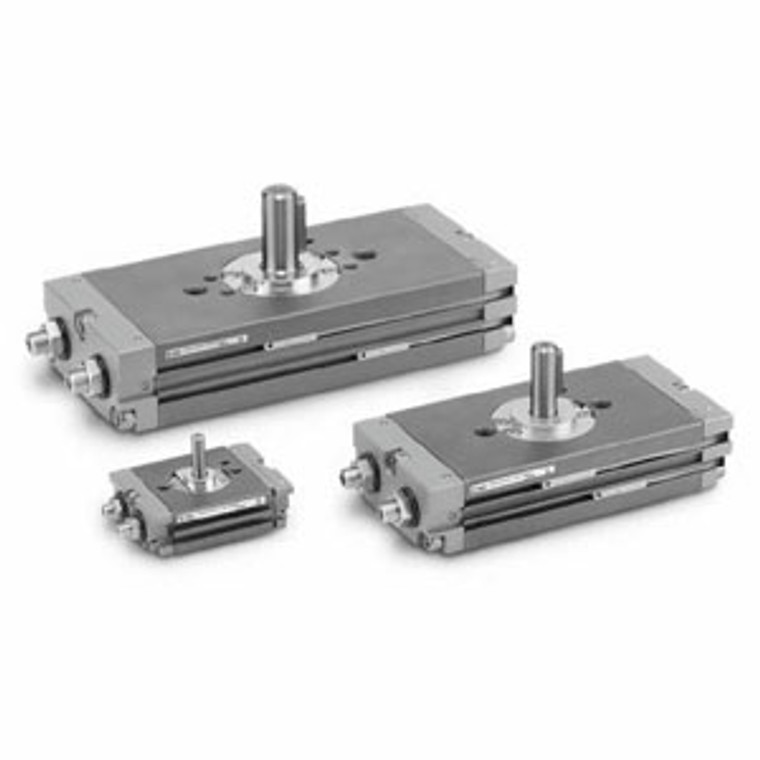 SMC CDRQ2XBS10-90 CRQ2X Series Low-Speed Compact Rotary Actuator Rack & Pinion Type