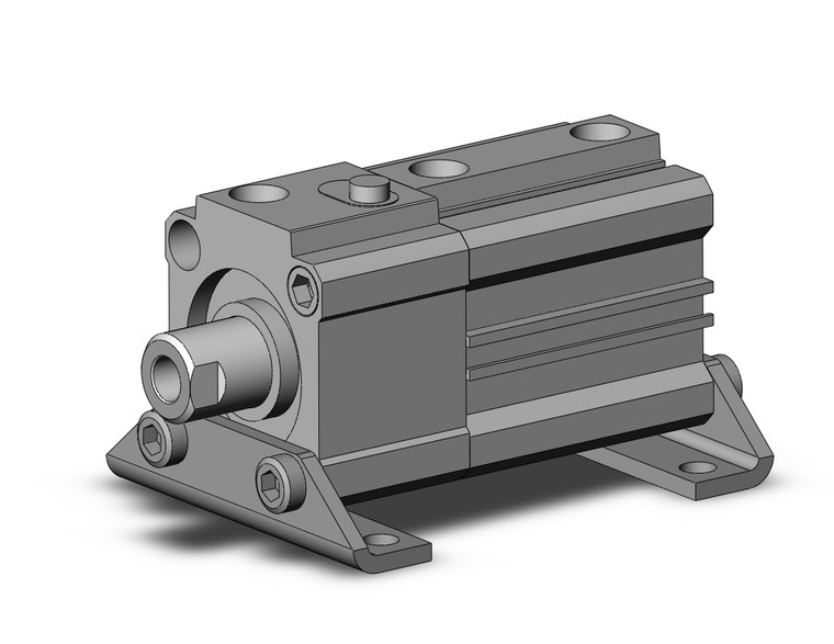 SMC CLQL32TN-30D-F compact cylinder w/lock cyl, compact with lock