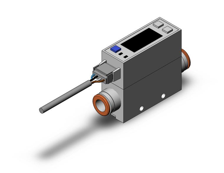 SMC PFM711-C8-F-A digital flow switch 2-color digital flow switch for air