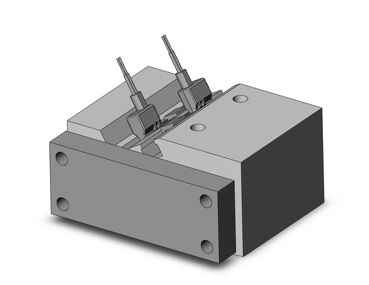SMC MGQM12-10-M9BVM guided cylinder compact guide cylinder, mgq
