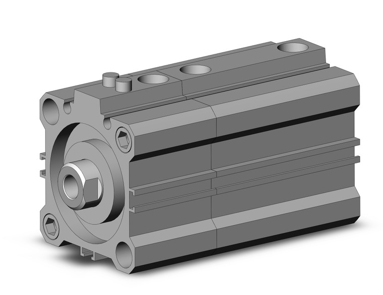 SMC CLQB40TN-30D-B compact cylinder w/lock cyl, compact with lock