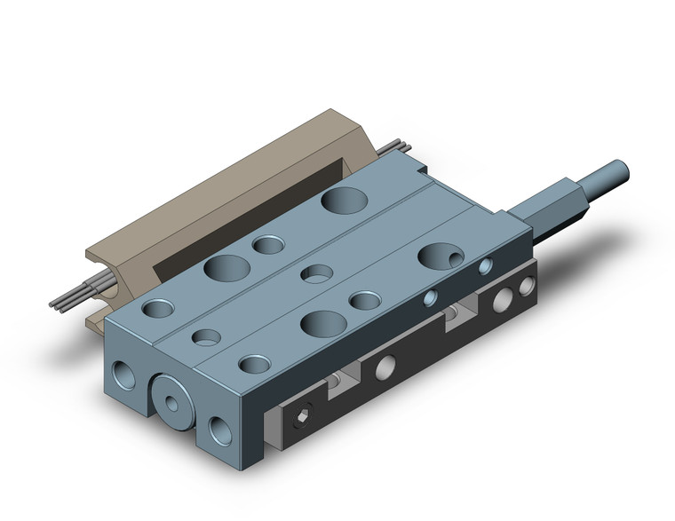 SMC MXJ4L-10CS-M9N guided cylinder cylinder, air