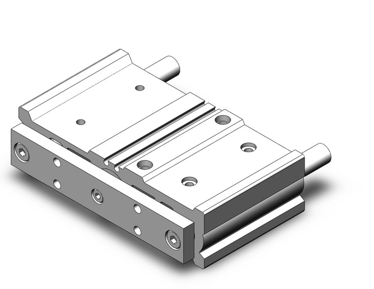 SMC MGPWA25-50 guided cylinder, wide type mgpw, wide type, compact