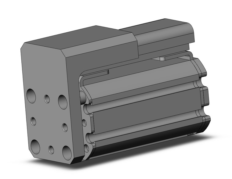 SMC MXZ20L-30L compact cylinder w/linear guide cylinder, air