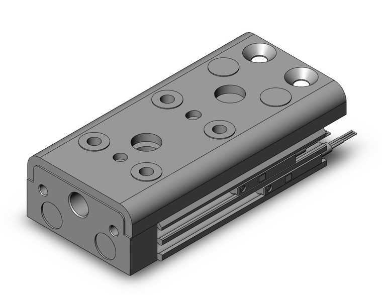 SMC MXQ8B-10Z-M9NZ guided cylinder cylinder, slide table, with auto switch