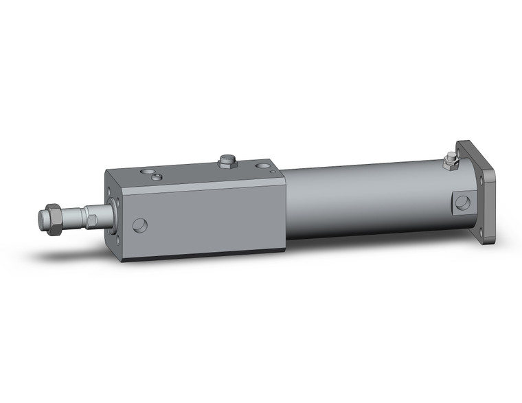 SMC CDNGGA40TN-75-D round body cylinder w/lock cng, cylinder with lock