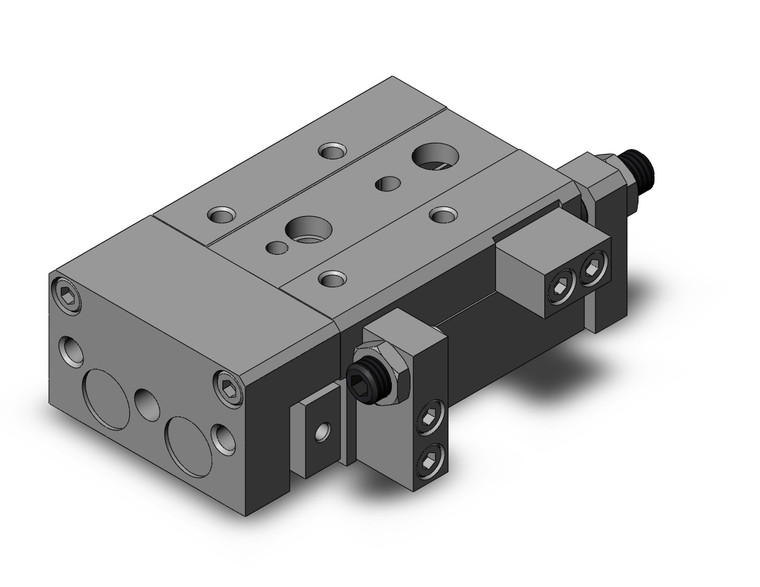 SMC 13-MXS16L-30A guided cylinder cyl, air slide table, symmetric type