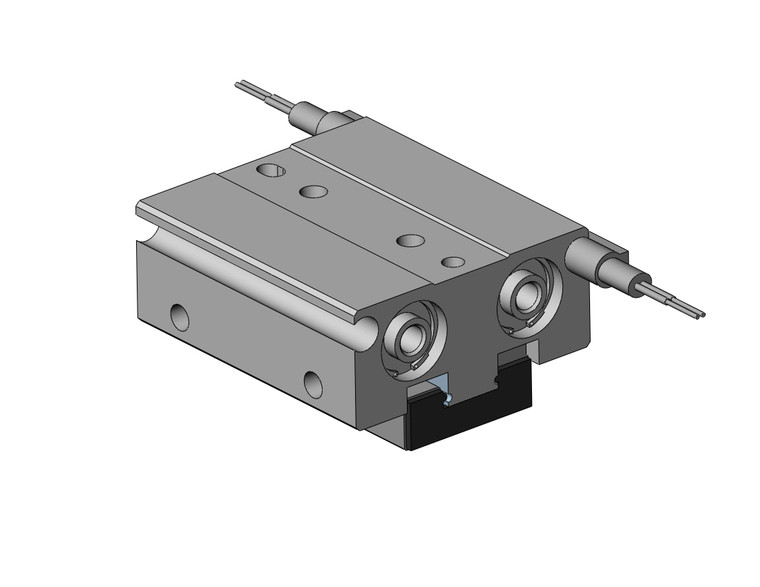 SMC MHF2-8D-M9BSAPC gripper cylinder, mhf2, low profile air gripper