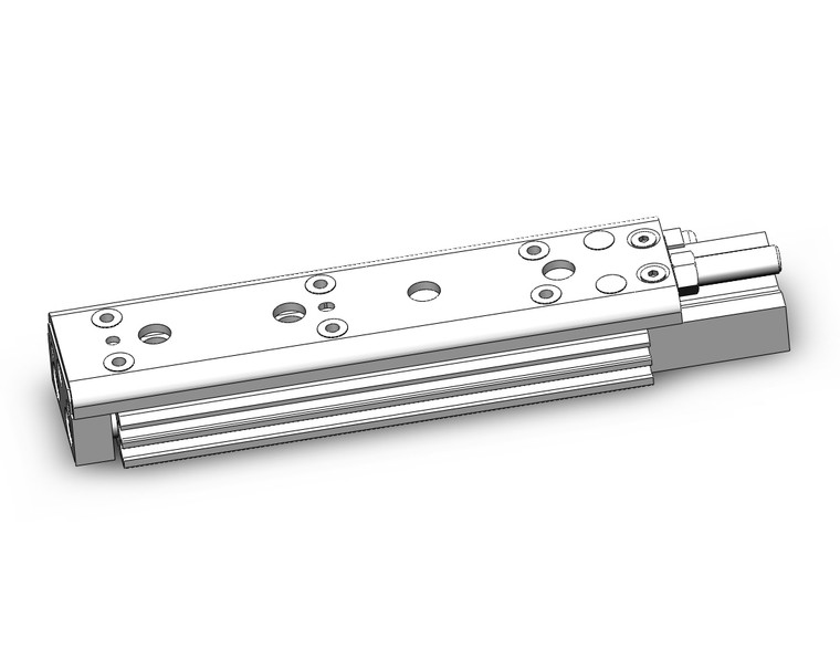 SMC MXQ8C-50ZB2 guided cylinder cylinder, slide table