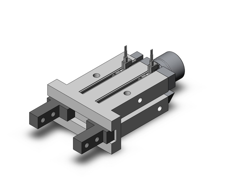 SMC MHZL2-25DE-M9NVL gripper, mhz, parallel style air gripper