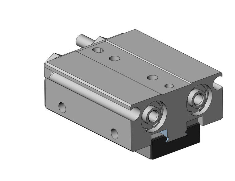 SMC MHF2-8D-X83C2 gripper cylinder, mhf2, low profile air gripper
