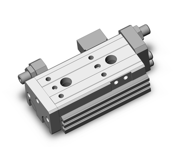SMC MXQR12-30C guided cylinder cyl, air slide table, reversible type