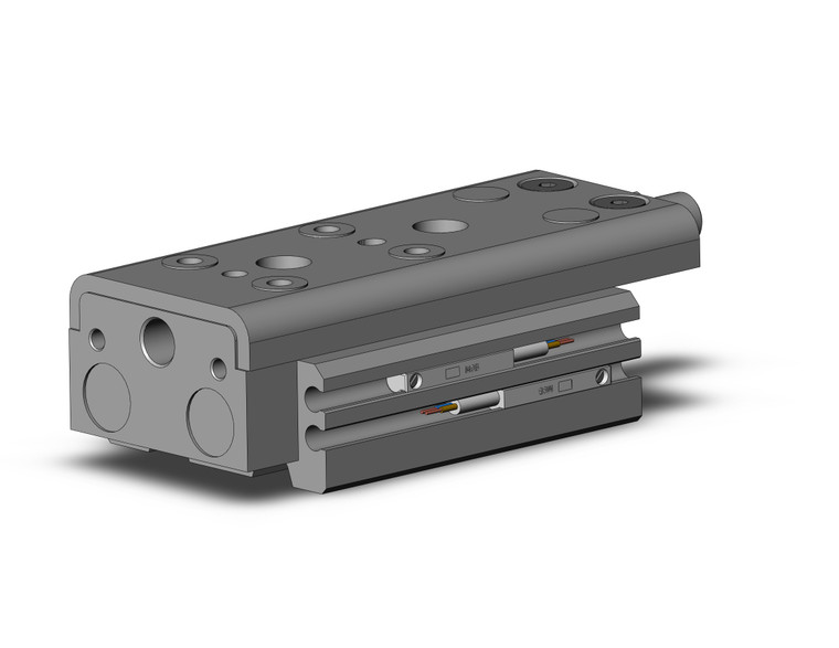 SMC MXQ12-20ZB-M9BL guided cylinder cylinder, slide table, with auto switch