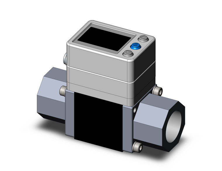 SMC PF3W720-F04-EN-M digital flow switch, water, pf3w 3-color digital flow siwtch for water