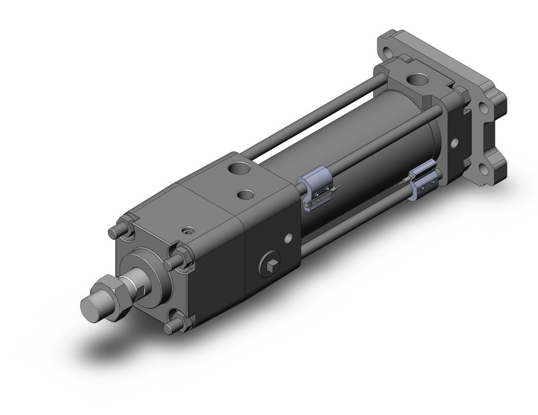 SMC CDNA2G50-100-D-M9BWL power lock cylinder