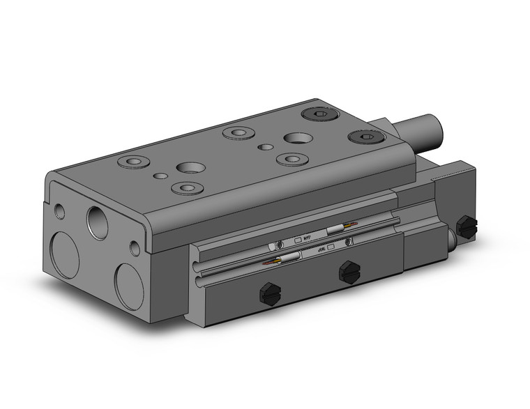 SMC MXQ20A-10ZB2-M9PSAPC guided cylinder cylinder, slide table, with auto switch