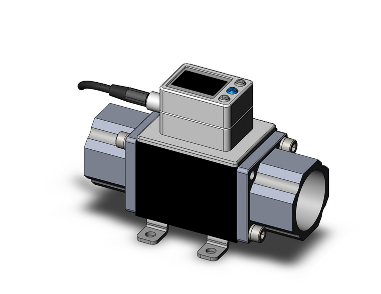 SMC PF3W711-N10-E-GR digital flow switch, water, pf3w 3-color digital flow siwtch for water