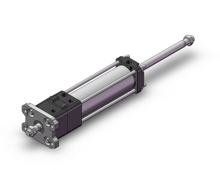 SMC CDLA2WF63TN-175-D tie rod cylinder w/lock fine lock cylinder