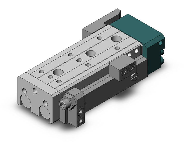 SMC MXQ16L-50CSR-M9NW guided cylinder cyl, slide table