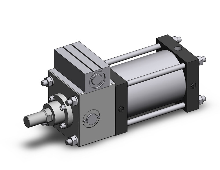 SMC CDLSB125TF-150-D tie rod cylinder w/lock cls cylinder