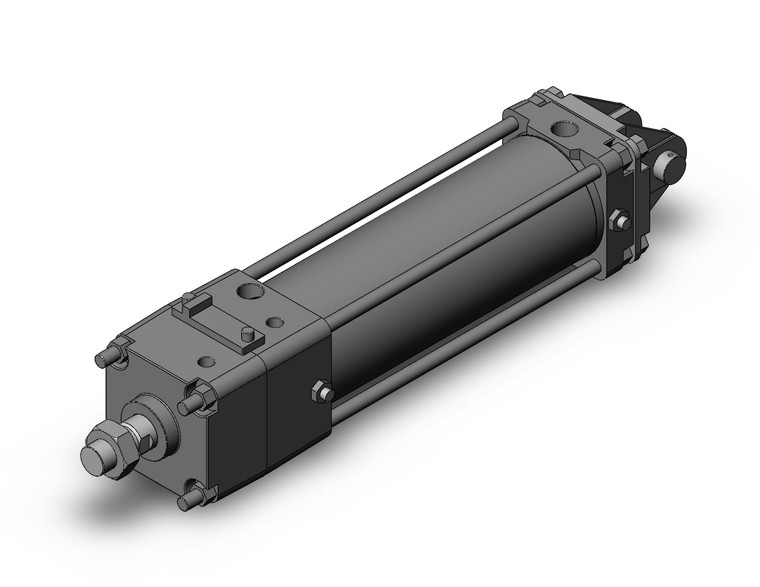 SMC CDLA2D100TN-250N-D tie rod cylinder w/lock fine lock cylinder