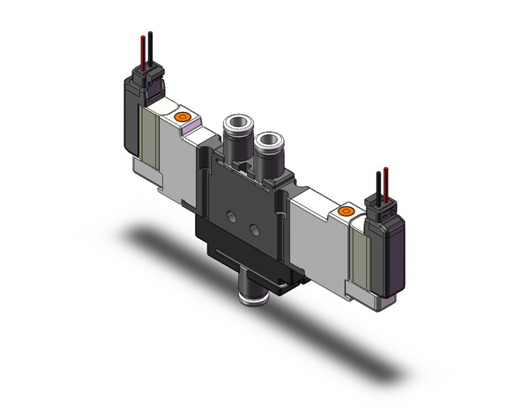 SMC S0736S-5M-C4 3 port solenoid valve plug lead type 5 port solenoid valve