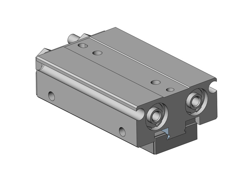 SMC MHF2-8D1-X83C1 gripper cylinder, mhf2, low profile air gripper