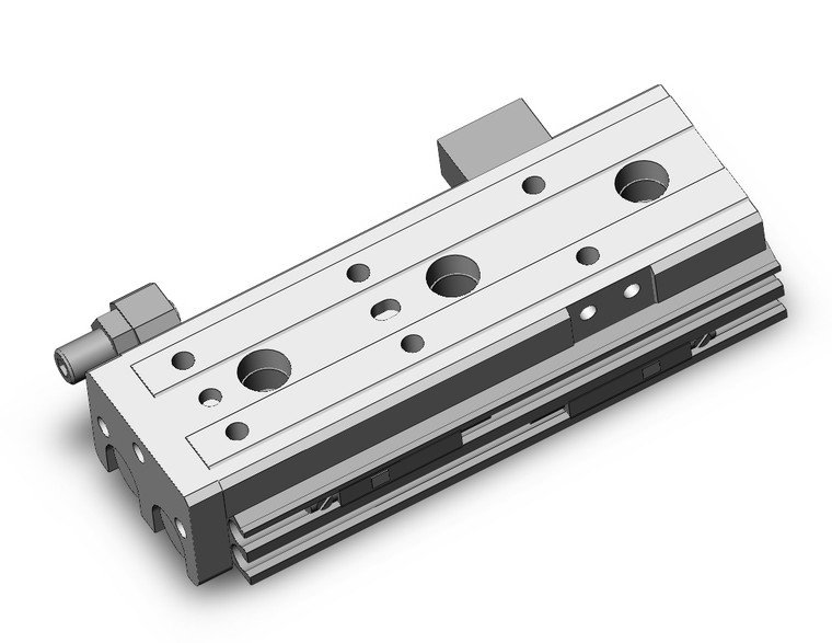 SMC MXQR6-40AS-A93L guided cylinder cyl, air slide table, reversible, asw
