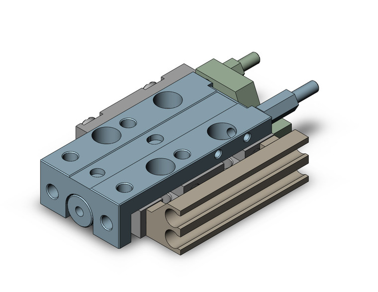 SMC 11-MXJ6-5CP guided cylinder cylinder, air