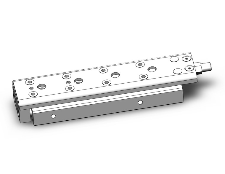 SMC MXQ12CL-75ZB guided cylinder cylinder, slide table