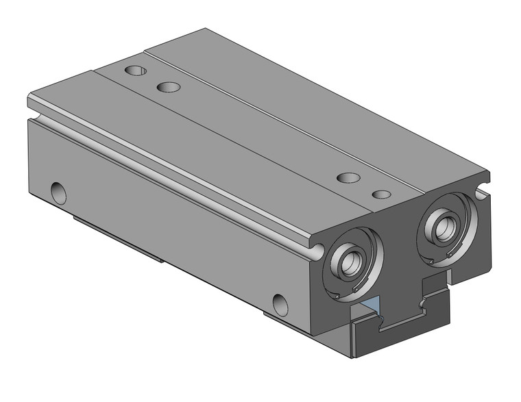 SMC MHF2-16D1-M9BS gripper cylinder, mhf2, low profile air gripper
