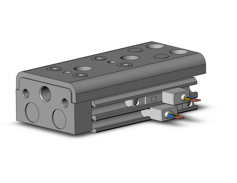 SMC MXQ6-10Z-M9PAV guided cylinder cylinder, slide table, with auto switch