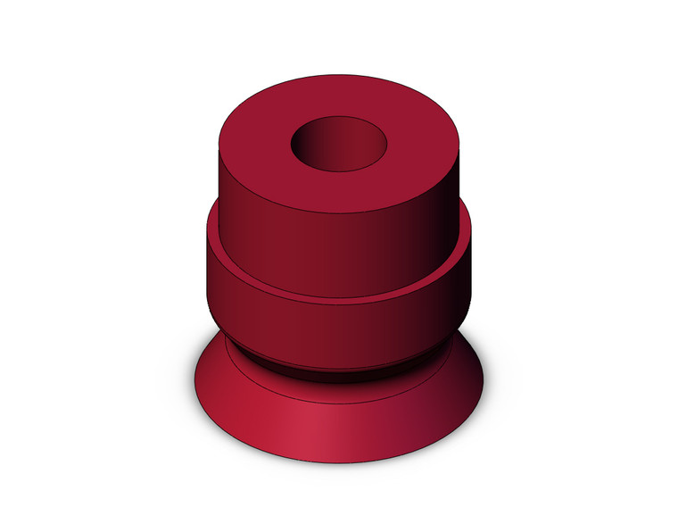 SMC ZP10CU-X19 vacuum pad, zp, zp2, zp3 vacuum pad w/o lock ring Pack of 10