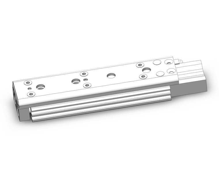 SMC MXQ8C-50Z2 guided cylinder cylinder, slide table