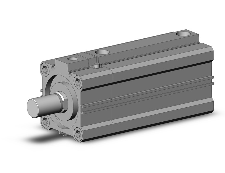 SMC CDLQA50-75DCM-F-M9BWS compact cylinder w/lock cyl, compact with lock