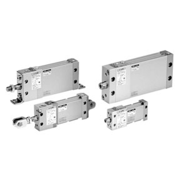 SMC MLUB25-15DM-F MLU Series Plate Cylinder With Lock