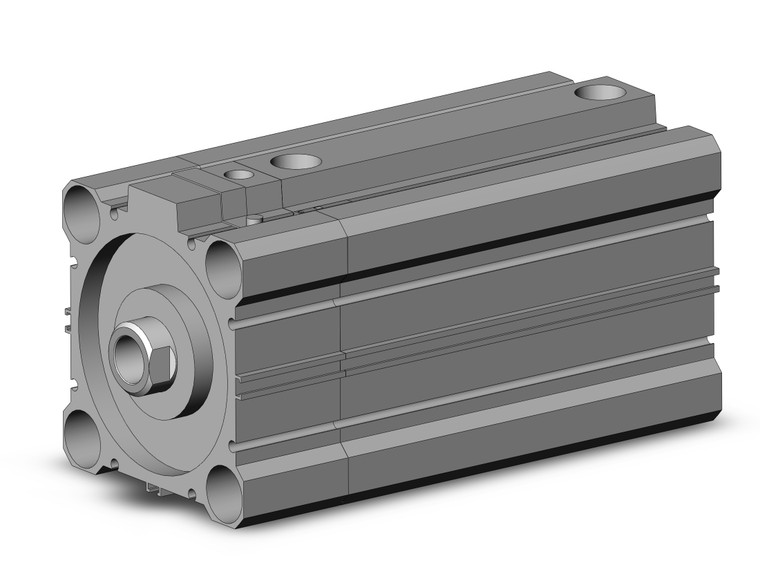 SMC CDLQB80-100DC-B-M9BSDPC compact cylinder w/lock cyl, compact with lock