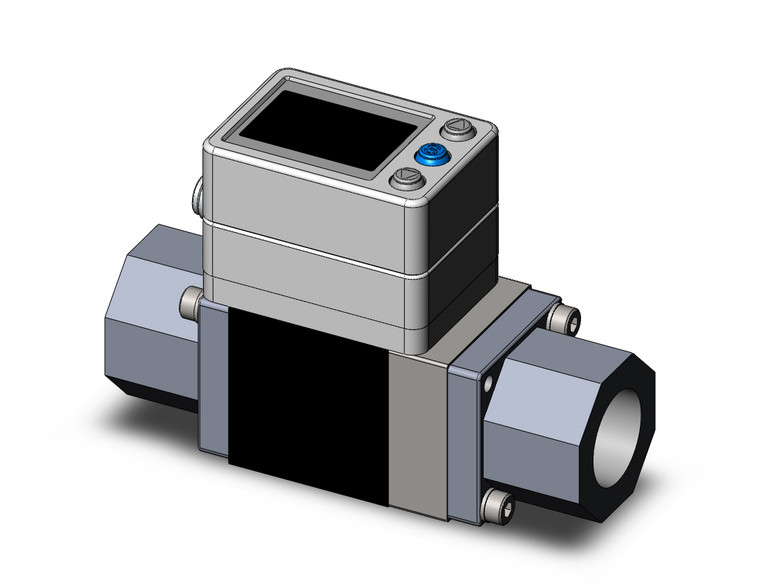 SMC PF3W720-N03-DTN-MA digital flow switch, water, pf3w 3-color digital flow siwtch for water
