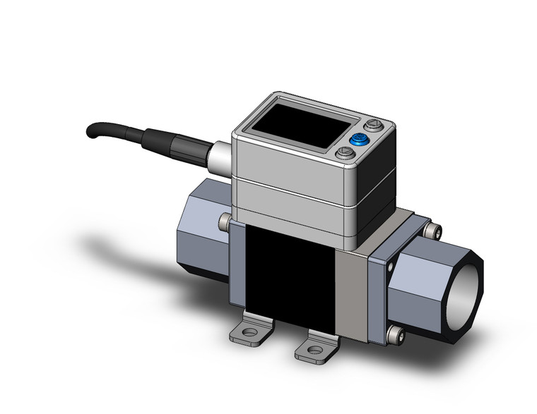 SMC PF3W720-04-BT-FR digital flow switch, water, pf3w 3-color digital flow siwtch for water