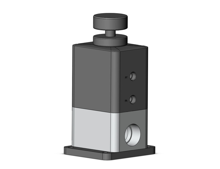 SMC LVA50-06-C1 high purity chemical valve, air operated high purity chemical liquid valve