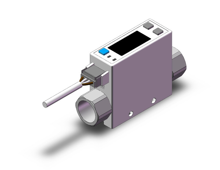 SMC PFMB7201-N02-E-A digital flow switch 2-color digital flow switch for air