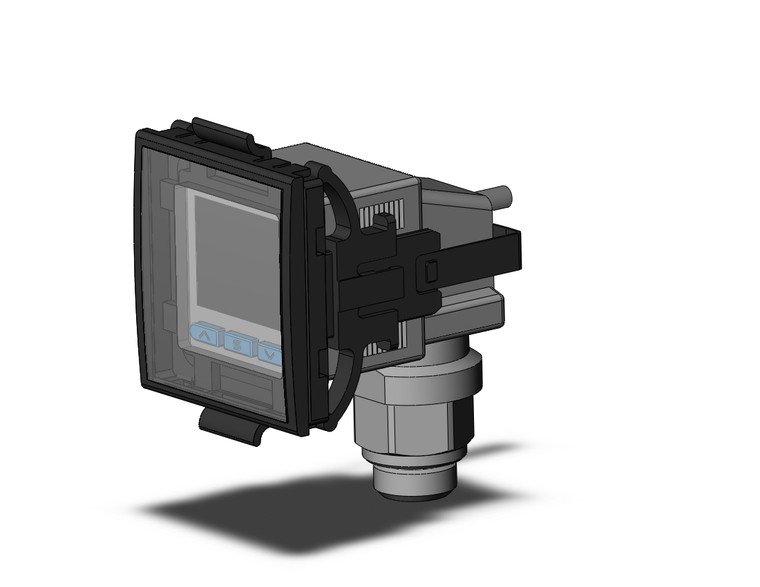 SMC ISE20CH-S-P-F02L-WFY pressure switch, ise1-6 3-screen high precision dig press switch