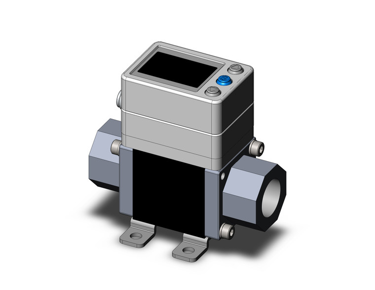 SMC PF3W704-F03-EN-MR digital flow switch, water, pf3w 3-color digital flow siwtch for water